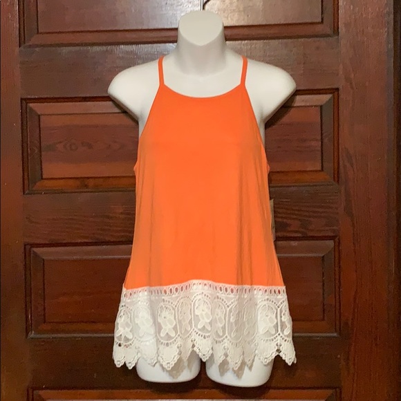 Wishful Park Tops - Wishful Park Melon Crochet Shirt 👠
